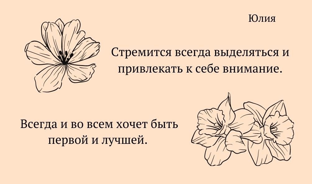 Черты характера имени Юлия